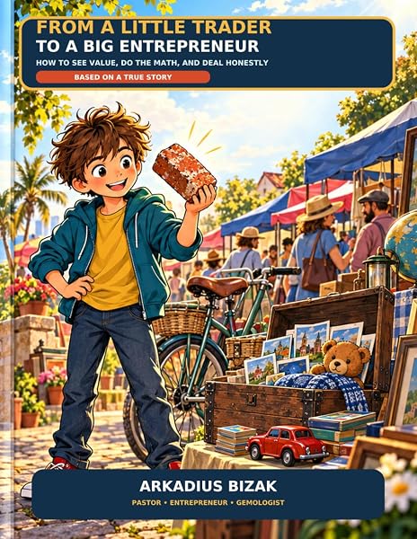 Cover of the comic From a Little Trader to a Big Entrepreneur by Arkadius Bizak